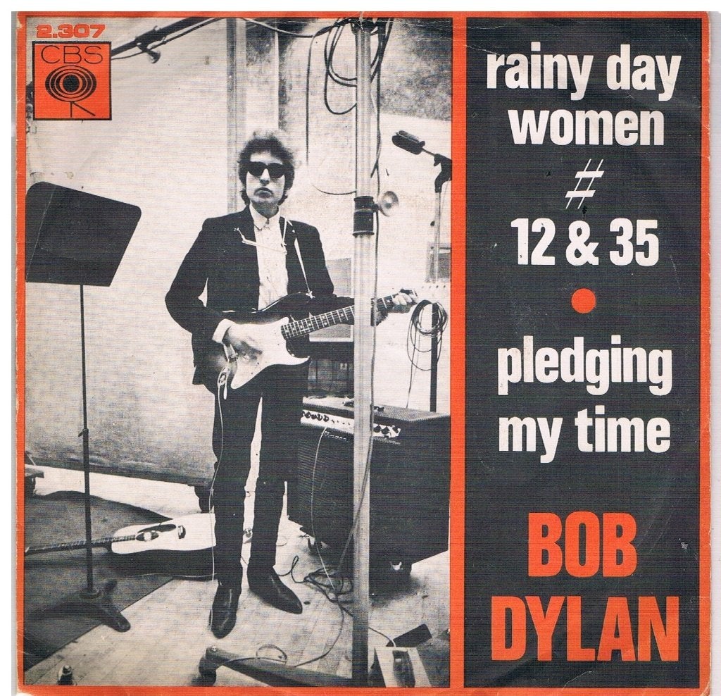 Bob Dylan Rainy day women, Ophalen of Verzenden, Gebruikt, Pop