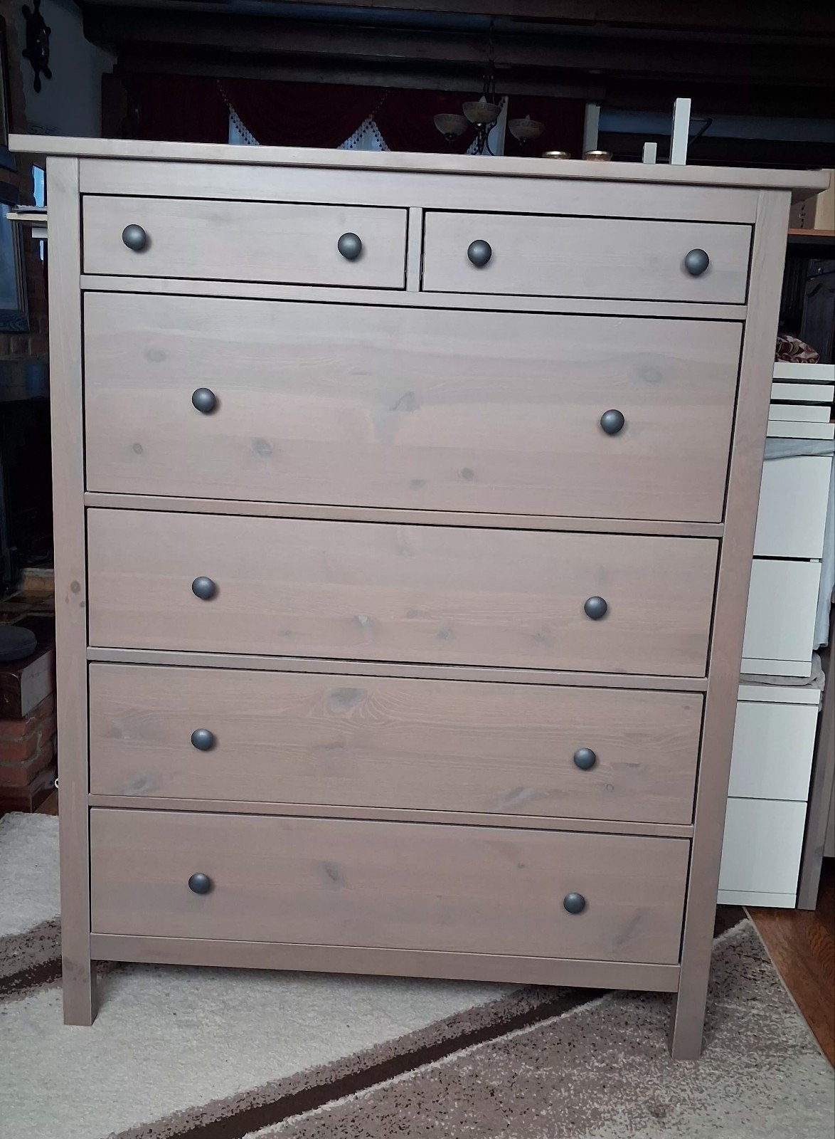 IKEA Hemnes ladekast met 6 lades - nette staat, Ophalen, Zo goed als nieuw, Grenenhout