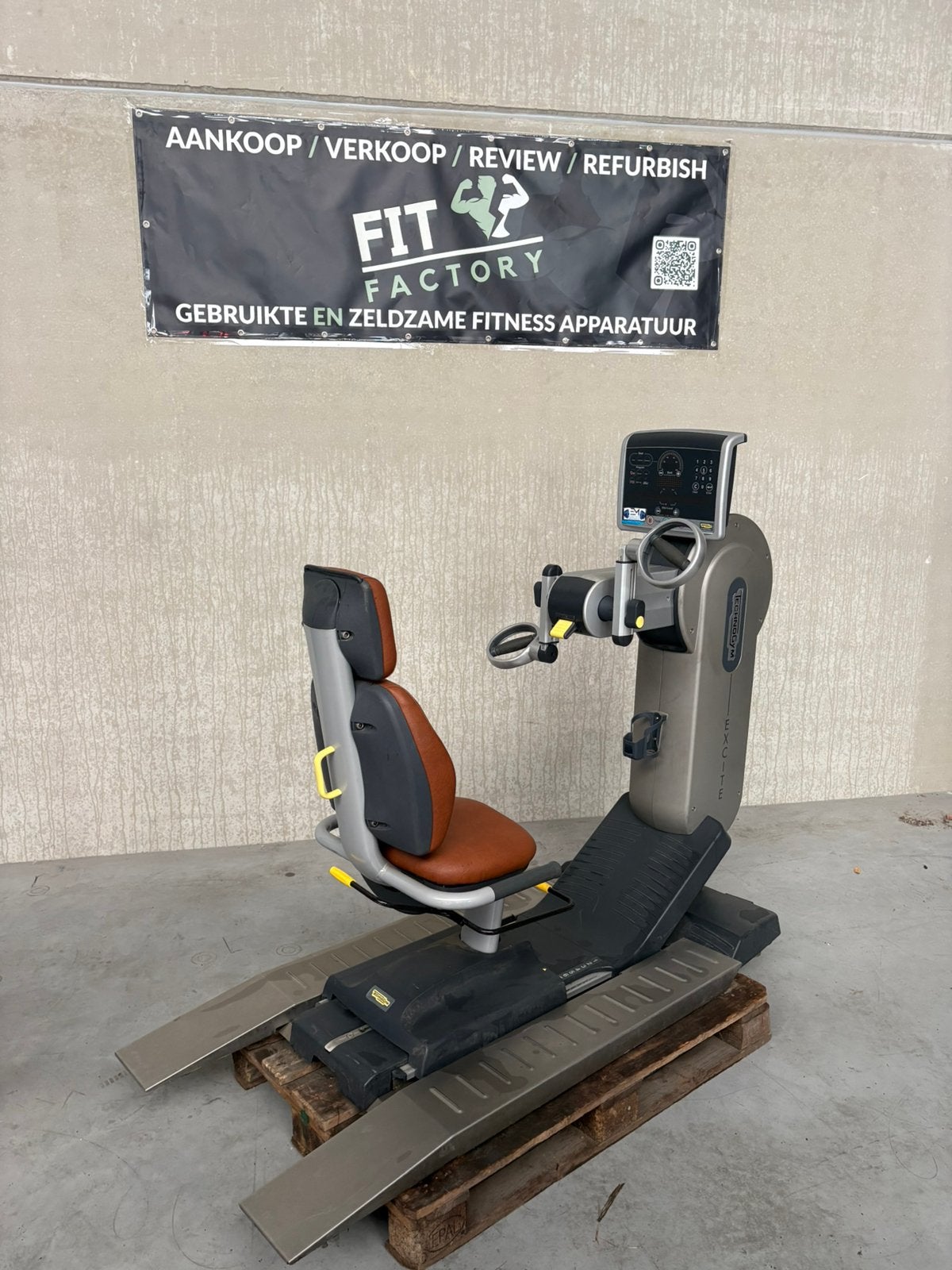 Technogym handfiets handbike, Ophalen of Verzenden, Zo goed als nieuw, Krachtstation