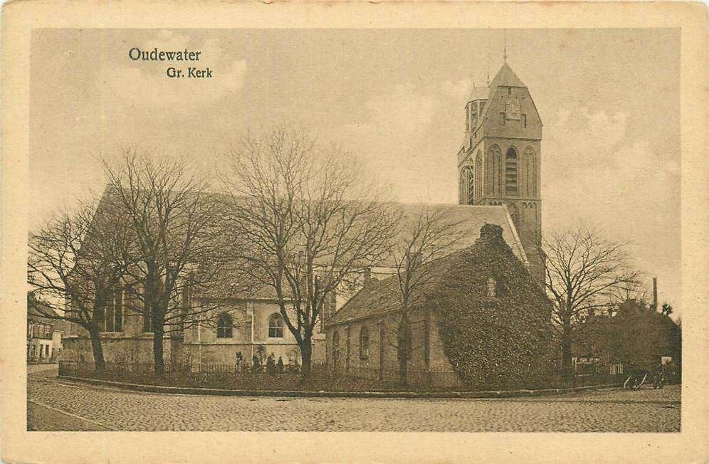304-049-043 Oudewater Gr. Kerk, Verzenden, Voor 1920, Utrecht