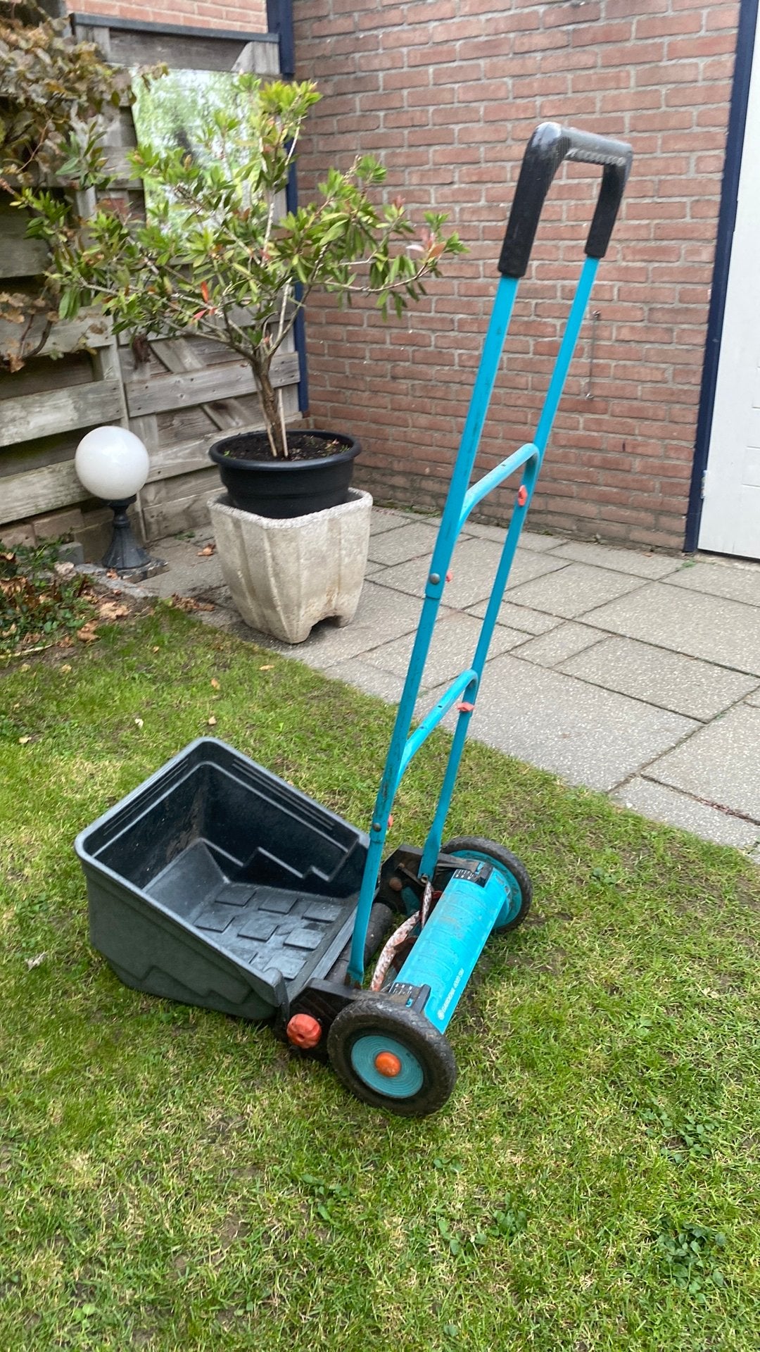 Te koop, Ophalen, Cirkelmaaier, Gebruikt, Handgrasmaaier