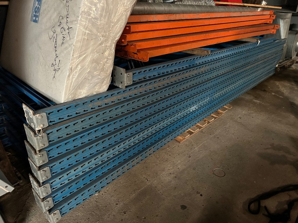 Zware pallet stelling, Ophalen