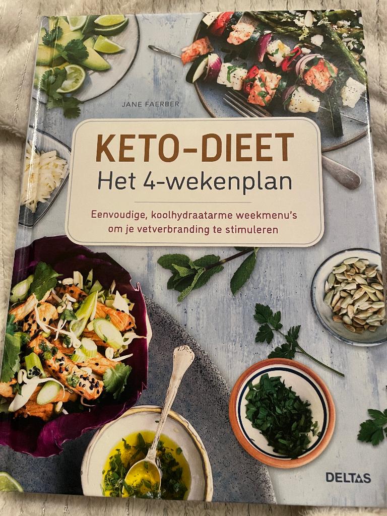 Keto-Dieet Het 4-wekenplan. Jane Faerber., Dieet en Voeding, Jane Faerber, Verzenden, Zo goed als nieuw