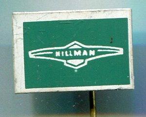 Hillman groen papier op blik auto speldje ( B_151a ), Verzenden, Zo goed als nieuw, Transport, Speldje of Pin