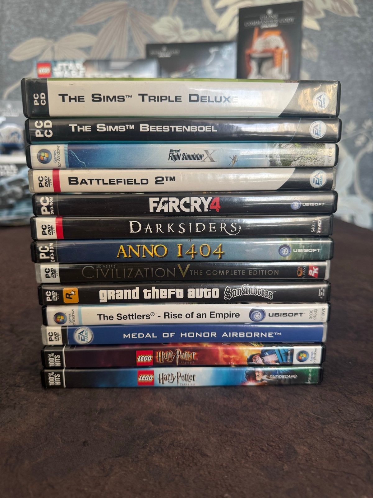 Grote collectie PC games, Spelcomputers en Games, Online, Gebruikt, Overige genres, 1 speler