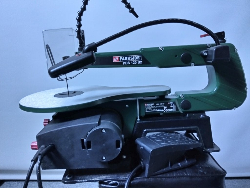 Parkside PDS 120 B2 figuurzaag te koop, Ophalen, 30 tot 70 mm, Figuurzaag, Minder dan 600 watt