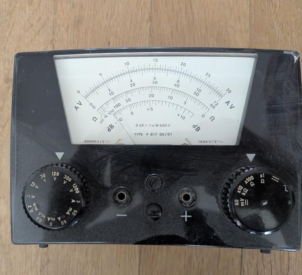 Philips P 817-00 universeelmeter,, Antiek en Kunst, Ophalen