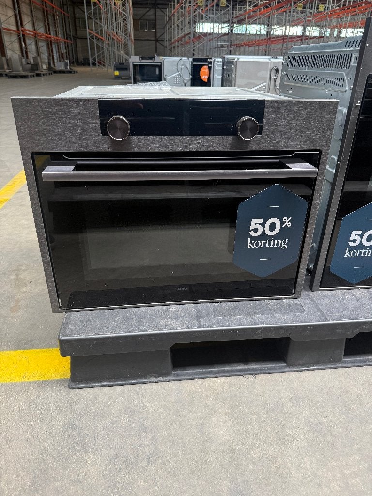Atag MA46121C Inbouw Magnetron Full Black Steel - Nieuwstaat, Witgoed en Apparatuur, Ovens, Ophalen, 45 tot 50 cm, Oven, 60 cm of meer