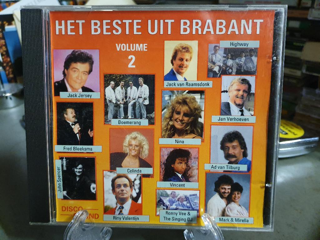 CD Het Beste uit Brabant volume 2, Ophalen, Zo goed als nieuw, Levenslied of Smartlap