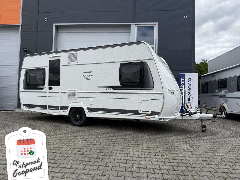 Fendt Saphir 495 SFB Mover voortent, Caravans en Kamperen, Bedrijf, Overige typen, 1250 - 1500 kg, Tot en met 4