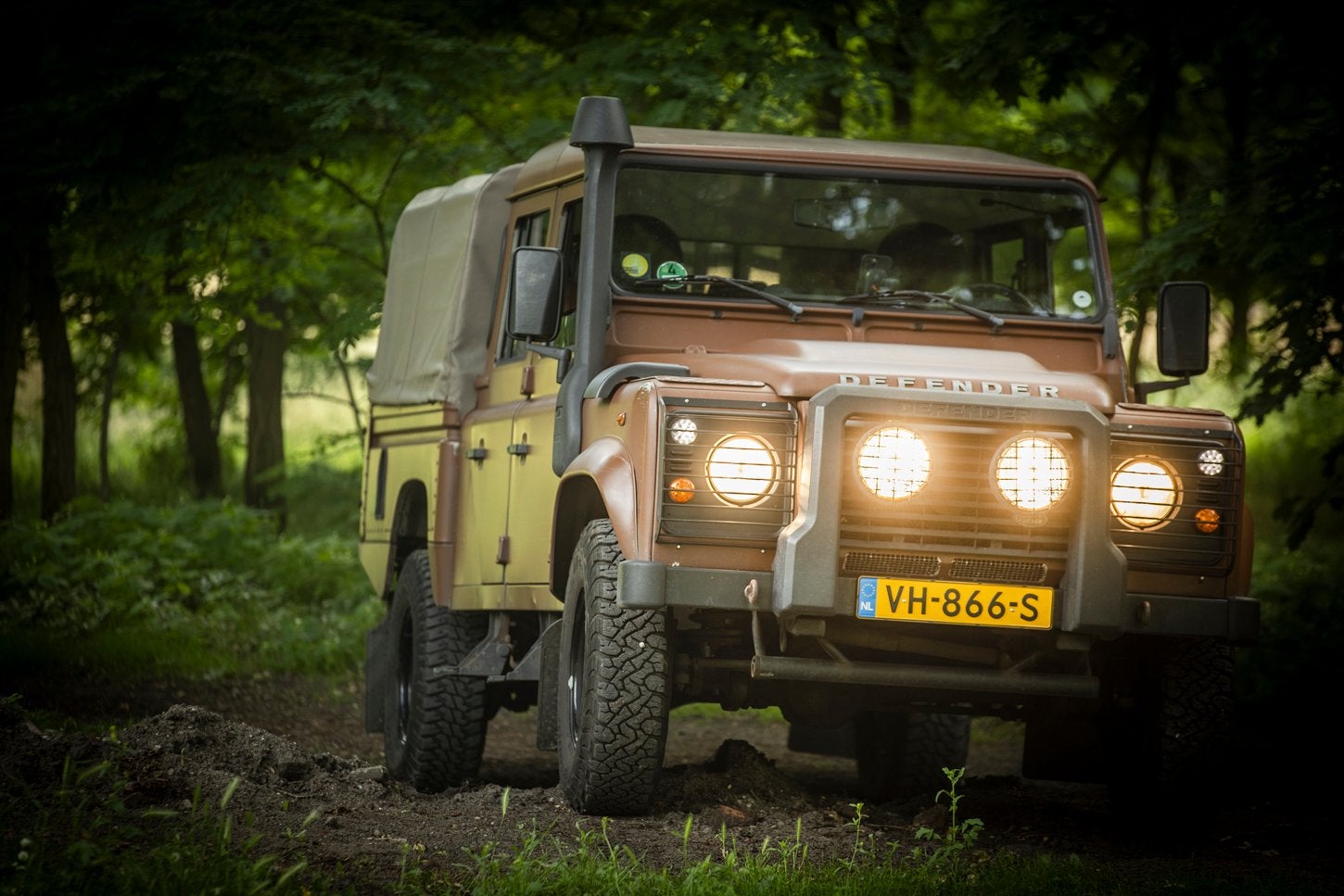 Land Rover Defender 2014, Euro 5, Stoelverwarming, Land Rover, Beige