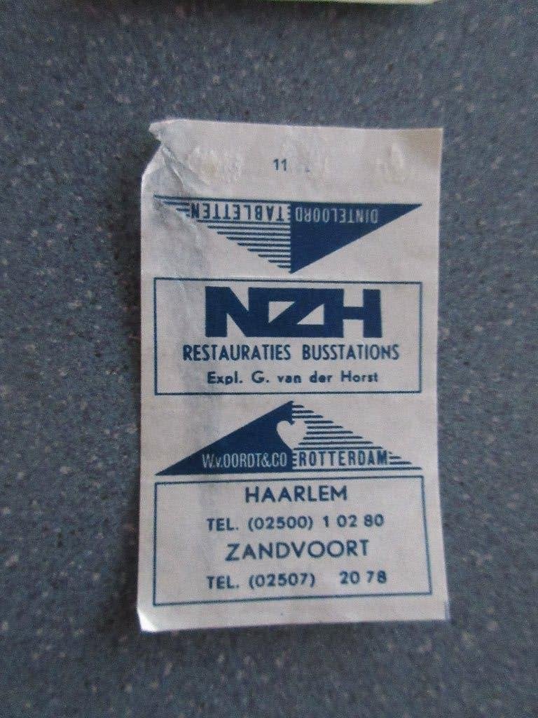 Zandvoort/Haarlem, NZH rest. busstations, Verzenden, Nederland