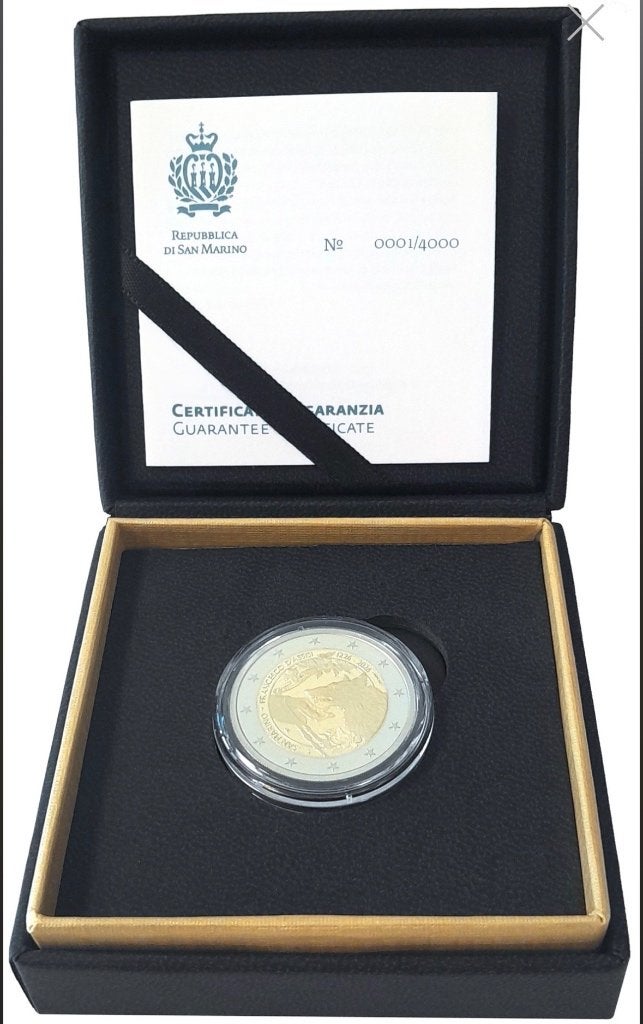 2 euro San Marino “Francesco Assisi‘’ Proof 2026, Verzenden, San Marino, 2 euro, Losse munt