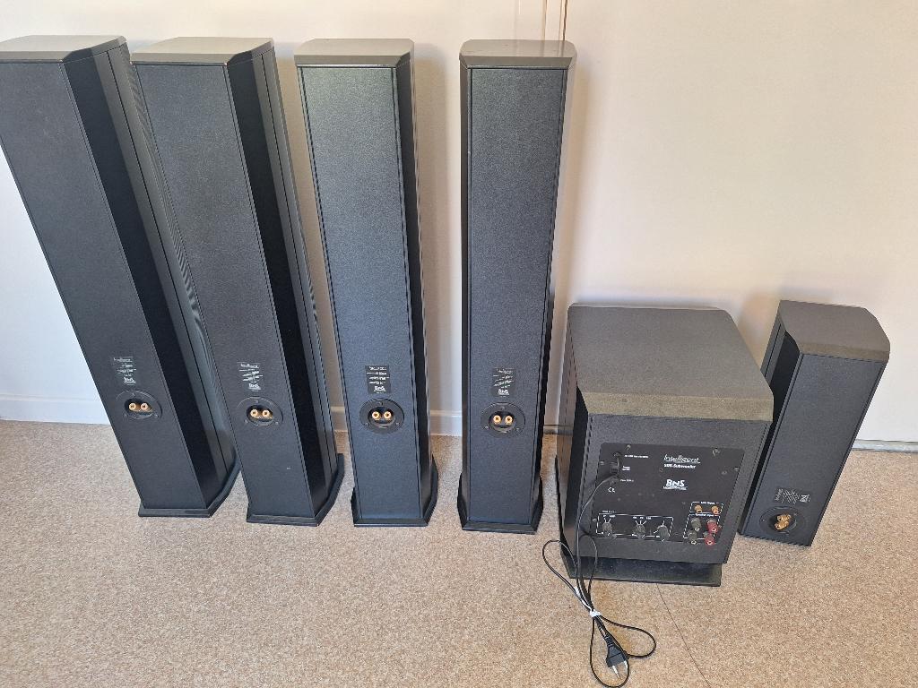 BNS Intelligent 5.1 dolby surround set, Gebruikt, 70 watt of meer, 5.1-systeem, Overige spelers