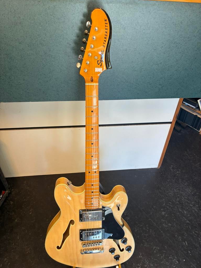 Squier by Fender Classic Vibe Starcaster MN Natural, Muziek en Instrumenten, Snaarinstrumenten | Gitaren | Bas, Ophalen of Verzenden
