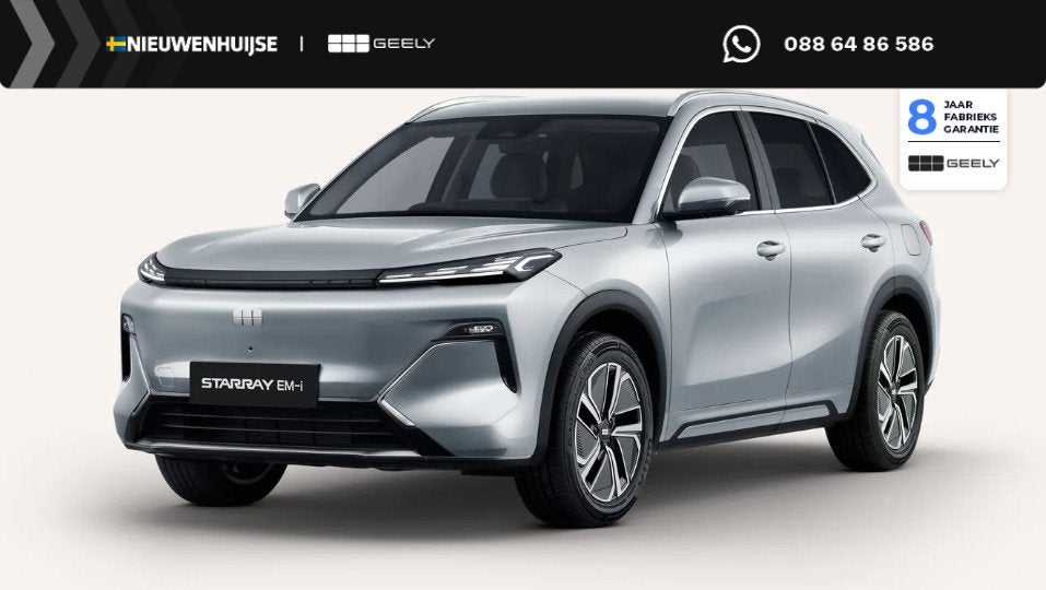 Geely Starray EM-i 1.5 Pro+ | 135 km Elektrisch bereik | Ver