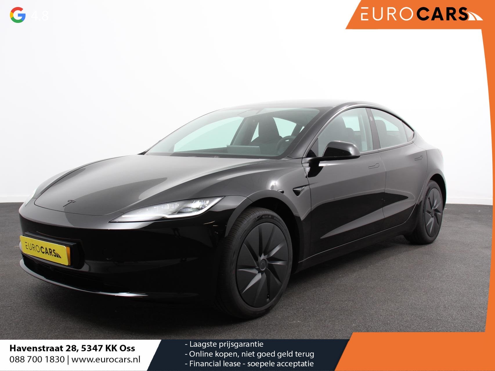 Tesla Model 3 RWD 60 kWh 534KM LFP Autopilot Panorama Warmte, Auto's, Automaat, Achterwielaandrijving, Stoelverwarming, 375 min