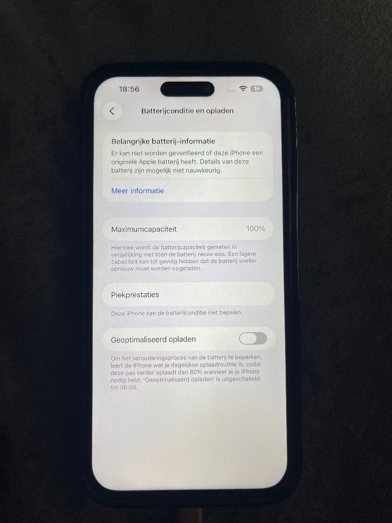 Foto 7 van Iphone 14 pro max 256gb gold