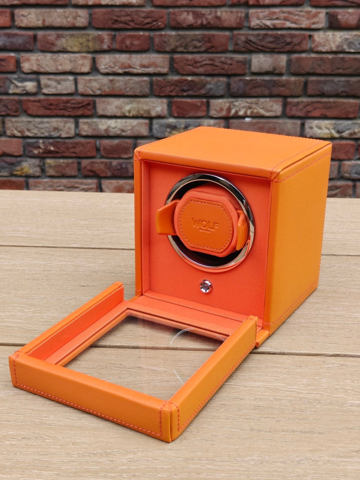 Wolf1834 Cub single watch winder, Ophalen of Verzenden, Zo goed als nieuw