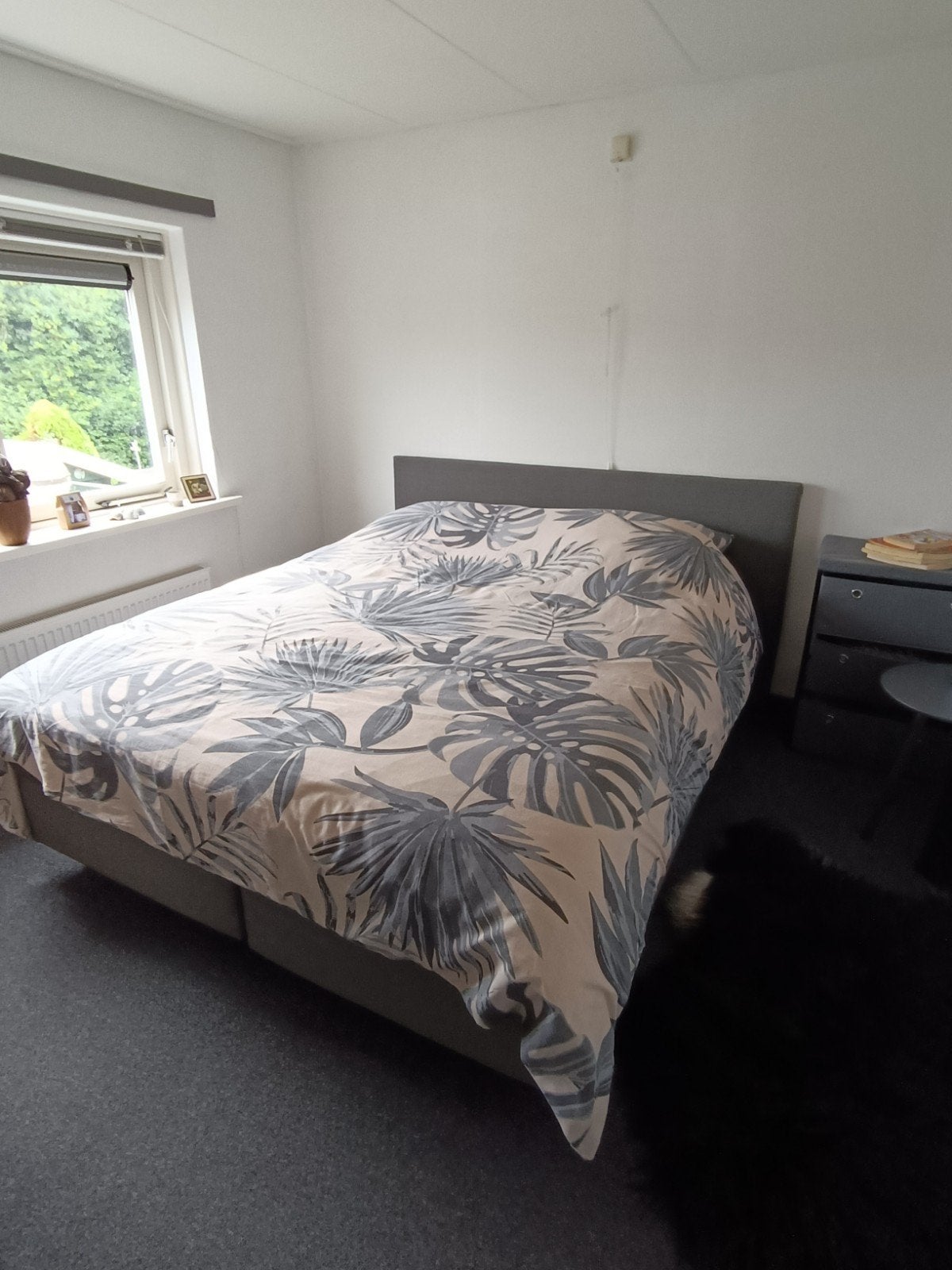 Logeerbed 160x200 - Zo goed als nieuw, Huis en Inrichting, Slaapkamer | Bedden, Ophalen, Tweepersoons, Zo goed als nieuw, 200 cm
