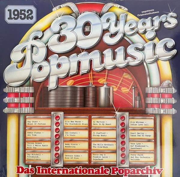 LP - Various – 30 Years Popmusic 1952, Ophalen of Verzenden, Gebruikt, 12 inch, Poprock