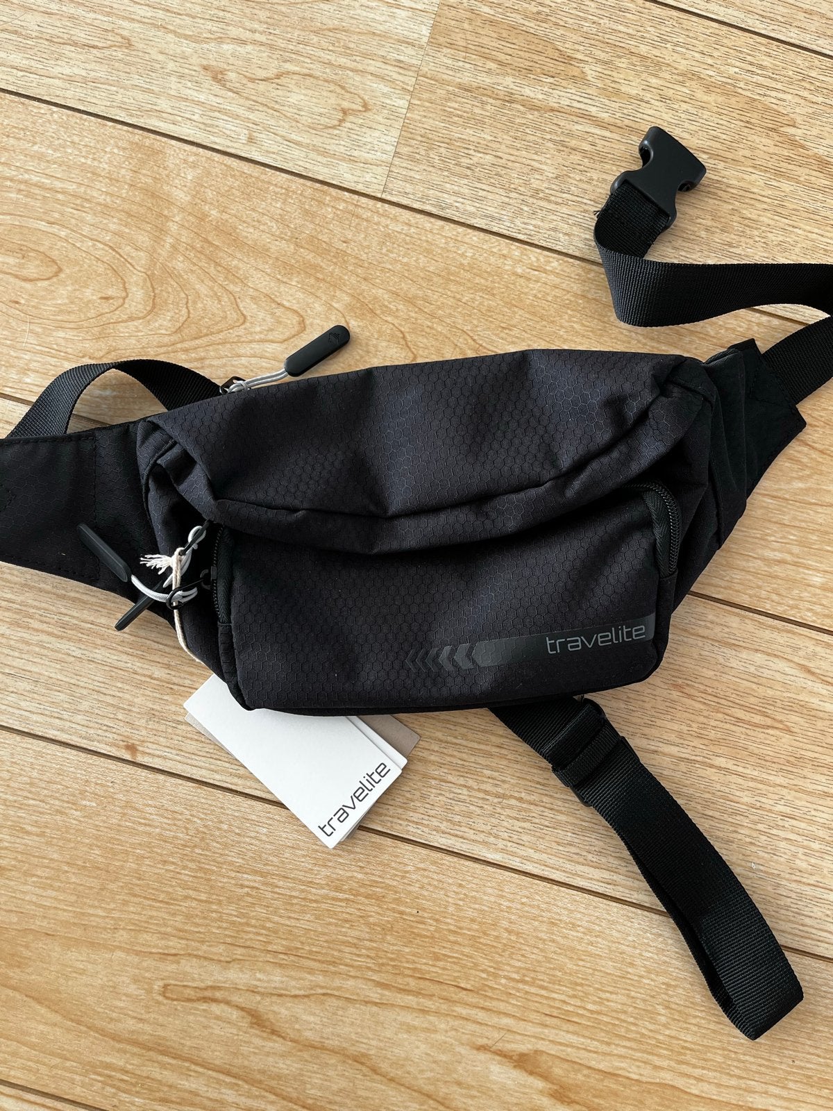 Travelite heuptas / fanny pack - Zwart, nieuw met label, 40 tot 60 cm, Zwart, Nieuw, Minder dan 35 cm