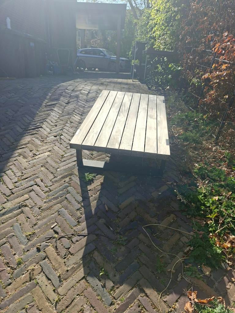 Suns Nardo tuintafel - Teakhout, Ophalen, Zo goed als nieuw
