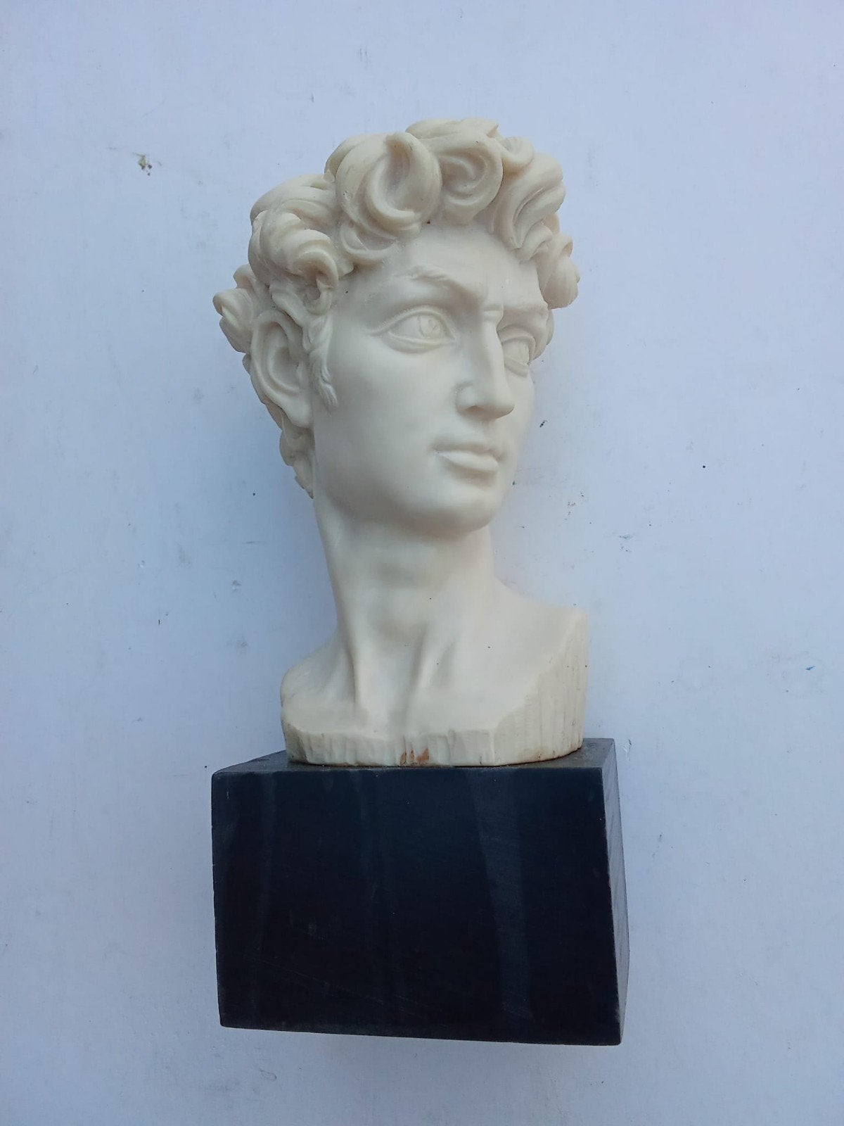 Klassieke David Buste van Michelangelo, 22 cm, Antiek en Kunst, Ophalen of Verzenden