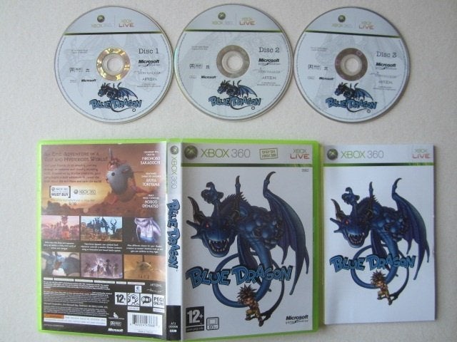 Blue Dragon Xbox 360, 1 speler, Ophalen of Verzenden, Zo goed als nieuw, Role Playing Game (Rpg)