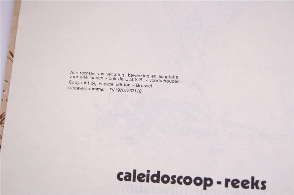 Timoer — De Stam van de Rode Man [Caleidoscoop-reeks Nr. 4], Boeken, Stripboeken, Eén stripboek, Ophalen of Verzenden, Gelezen