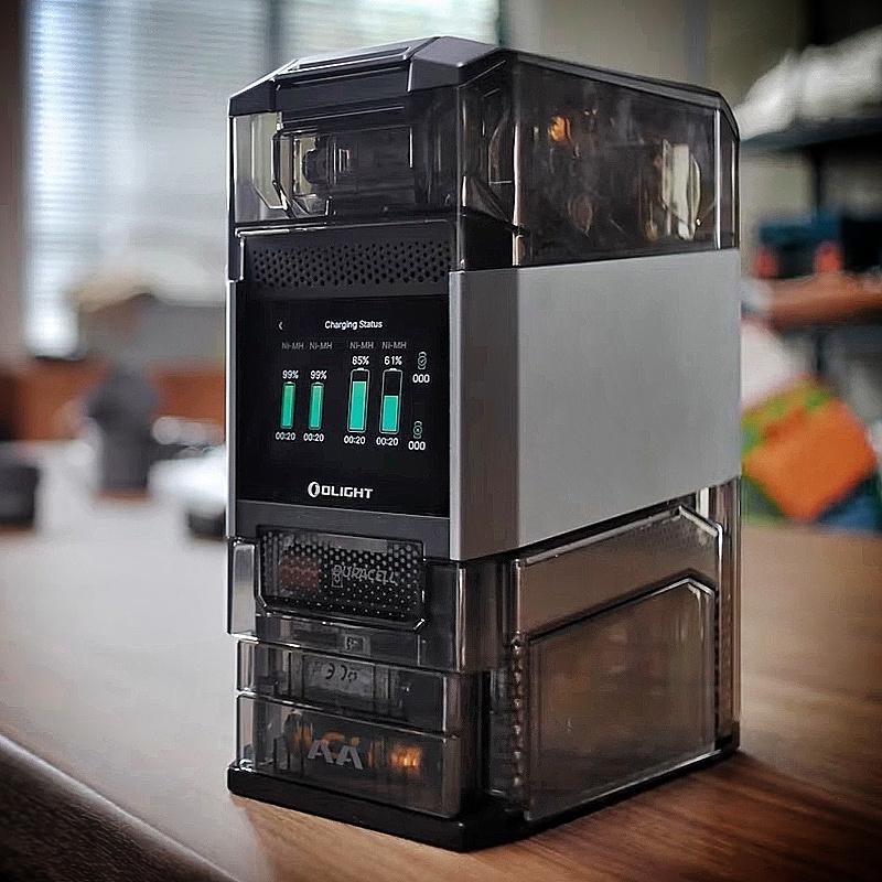 Olight Ostation 2 Pro-EU Batterijlader AA/AAA *Nieuw*, Ophalen of Verzenden, Nieuw