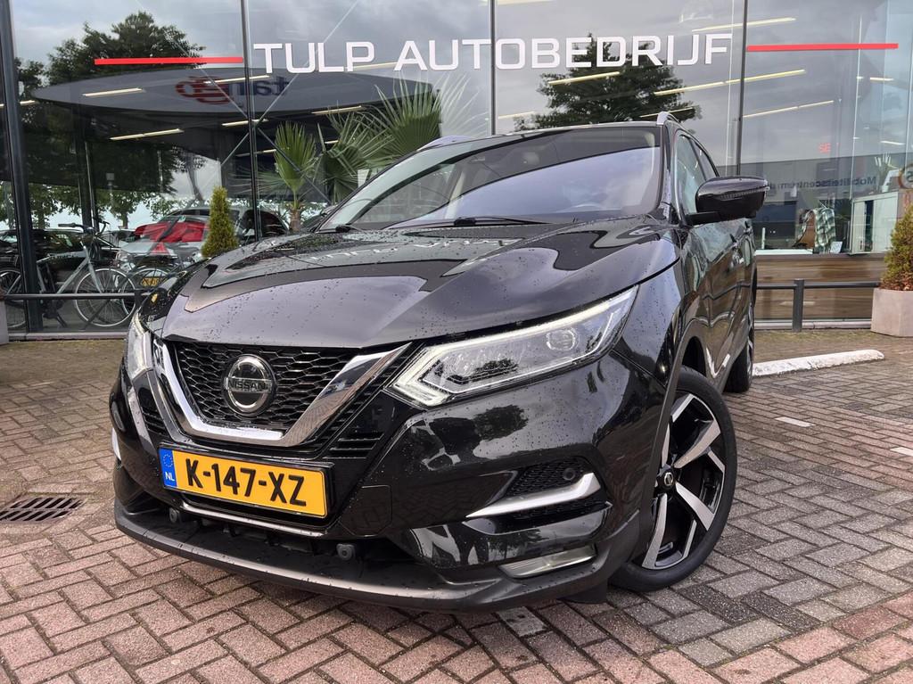 Nissan Qashqai 1.3 DIG-T Premium Edition Clima Cruise NAP, Gebruikt, Zwart, Bedrijf, Qashqai