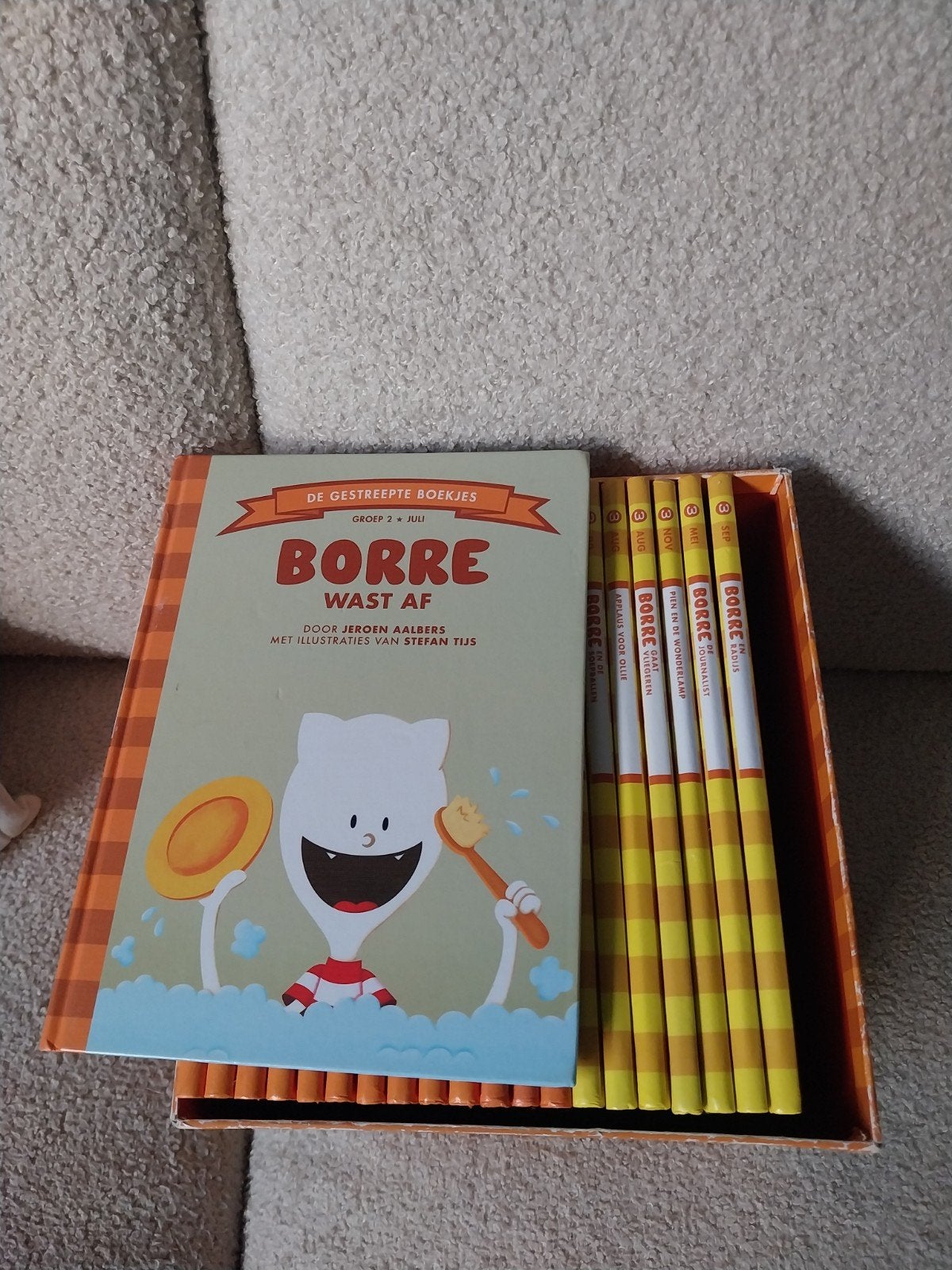 Complete Serie Borre boekjes, Boeken, Ophalen of Verzenden, Zo goed als nieuw, Jeroen Aalbers, Fictie algemeen