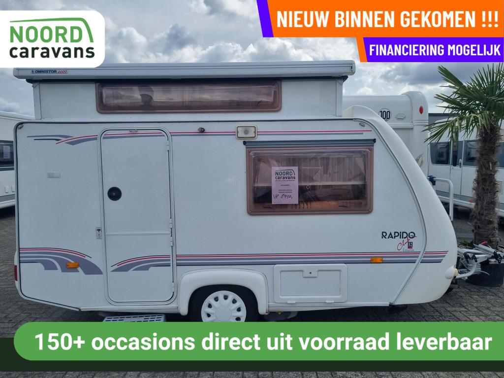 Rapido CLC 32 evolution MOVER + HEFDAK + CASS LUIFEL + TENT, Caravans en Kamperen, Bedrijf, Tot en met 3, Rapido, 4 tot 5 meter