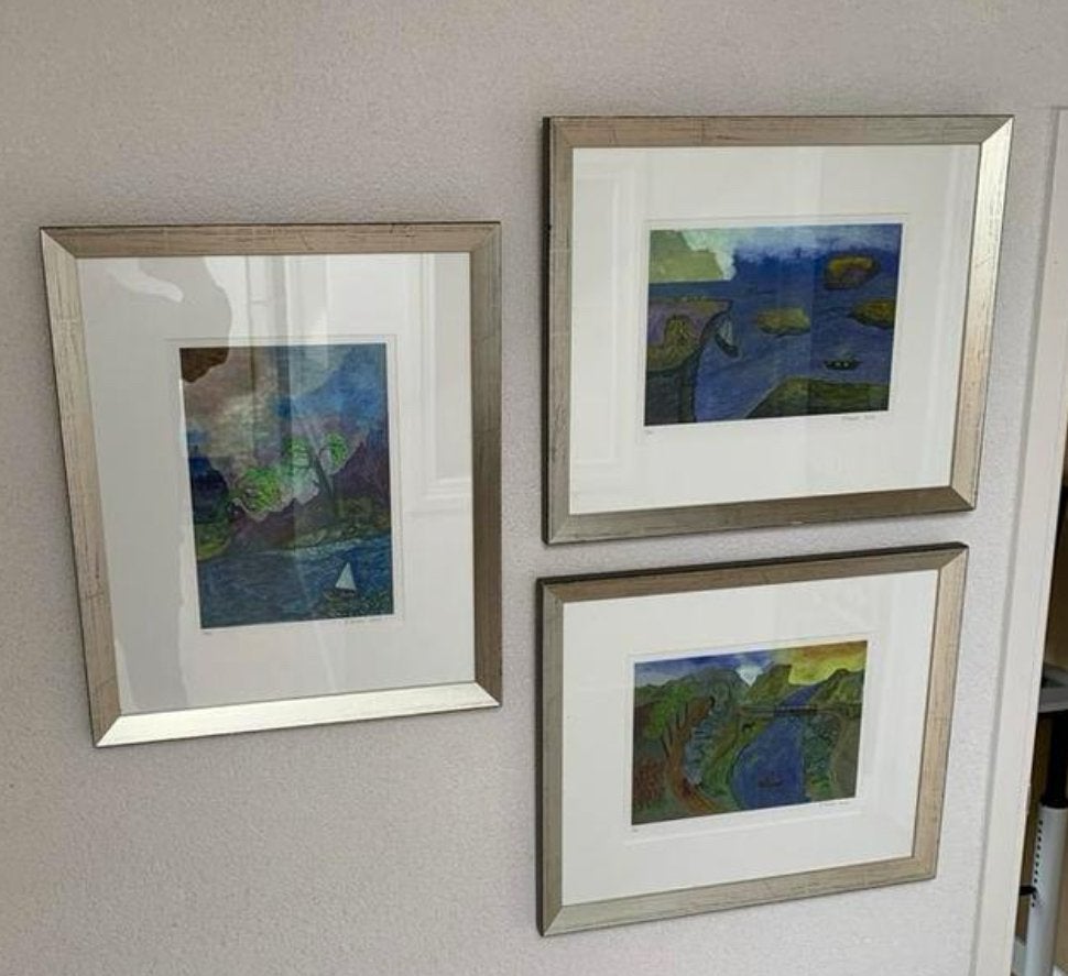 Originele Litho's van F. Smets, 2004 - Gelimiteerde Oplage, Antiek en Kunst, Kunst | Litho's en Zeefdrukken, Gelimiteerde oplage