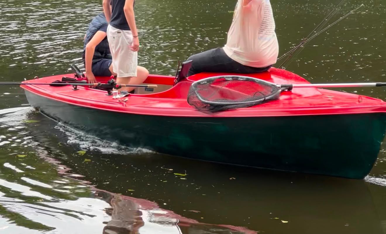 Visboot, Watersport en Boten, Hengelsport | Algemeen, Ophalen, Gebruikt