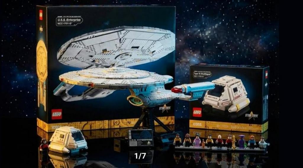 425 euro- Lego Star Trek Enterprise 10356 & Shuttlepod 40768, Ophalen of Verzenden, Nieuw