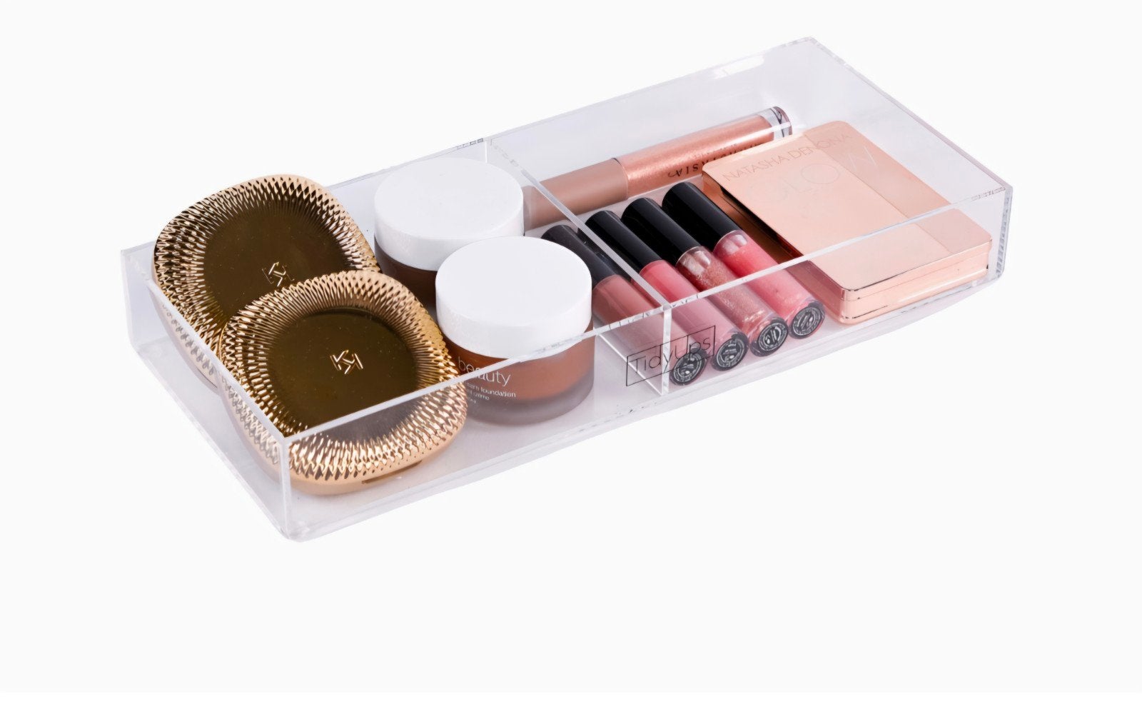 Tidyups acryl double tray, past perfect in alex 5 la, Ophalen, Gehele gezicht, Wit, Zo goed als nieuw