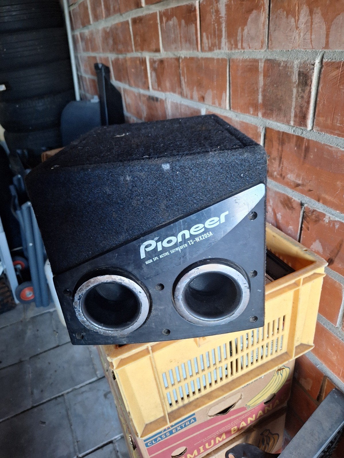 pioneer subwoofer high spl active su w ofer ts-wx205a, Ophalen, Gebruikt, ., .