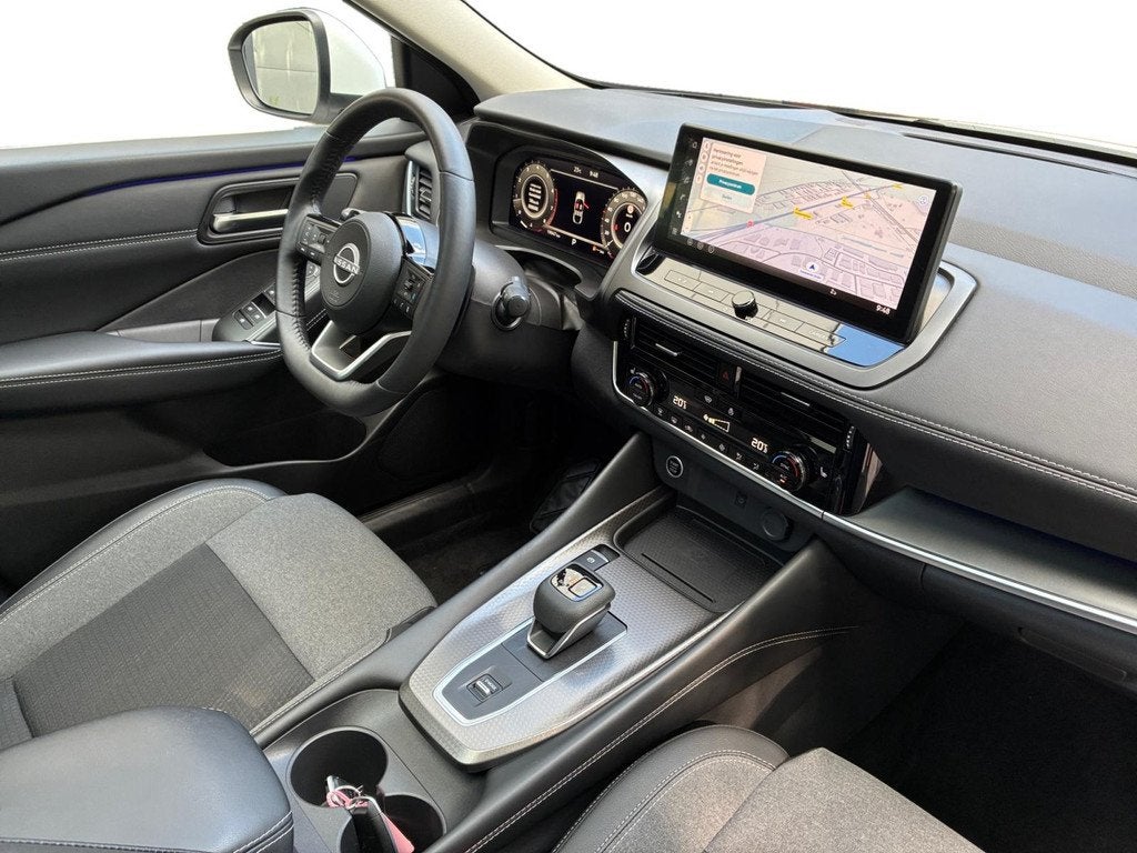 Nissan Qashqai N Connecta Navi | Pano dak | LM Velgen |, Auto's, Nissan, Euro 6, 4 cilinders, Leder en Stof, Wit