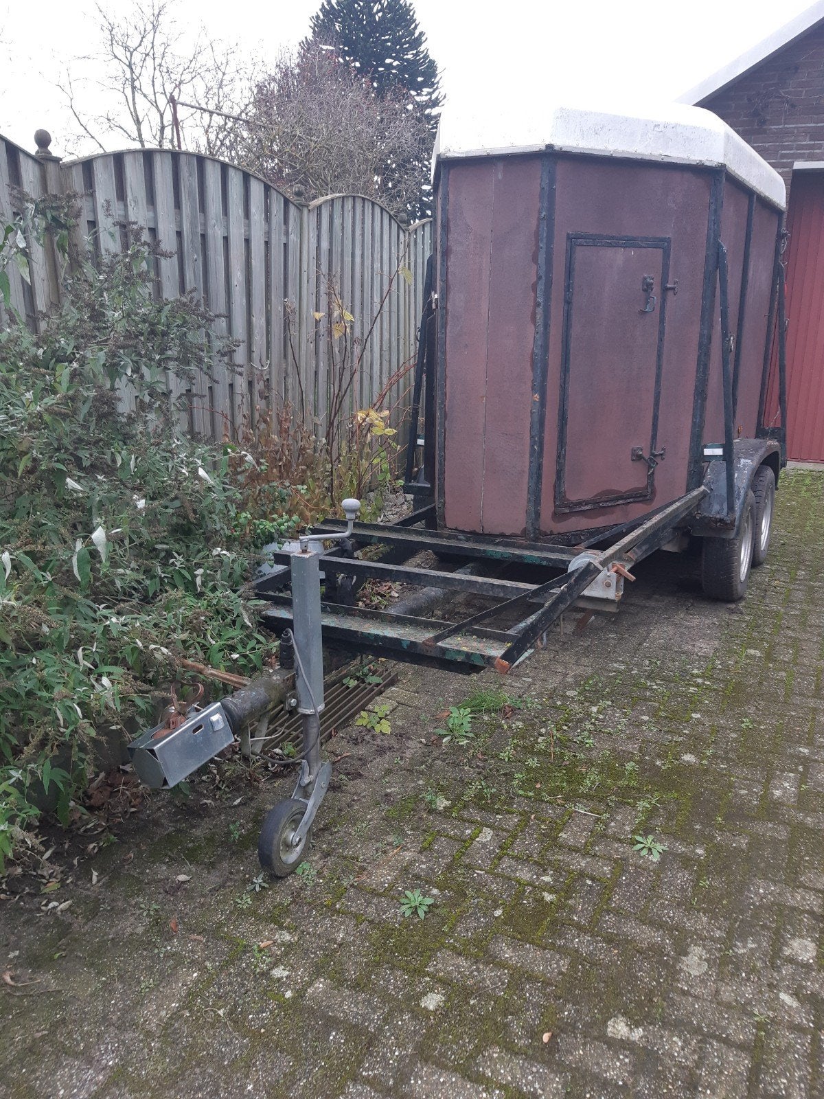 pony koetsentrailer opknapper, Ophalen, Gebruikt