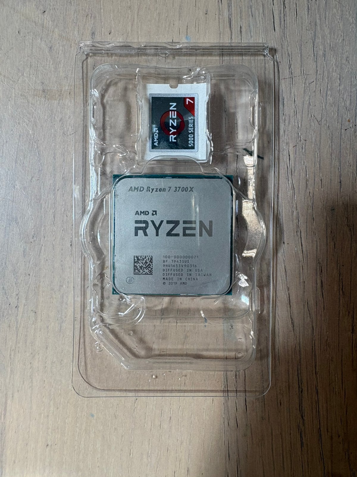 AMD Ryzen 7 3700z processor CPU, Computers en Software, Processors, Ophalen of Verzenden, Zo goed als nieuw, 3 tot 4 Ghz