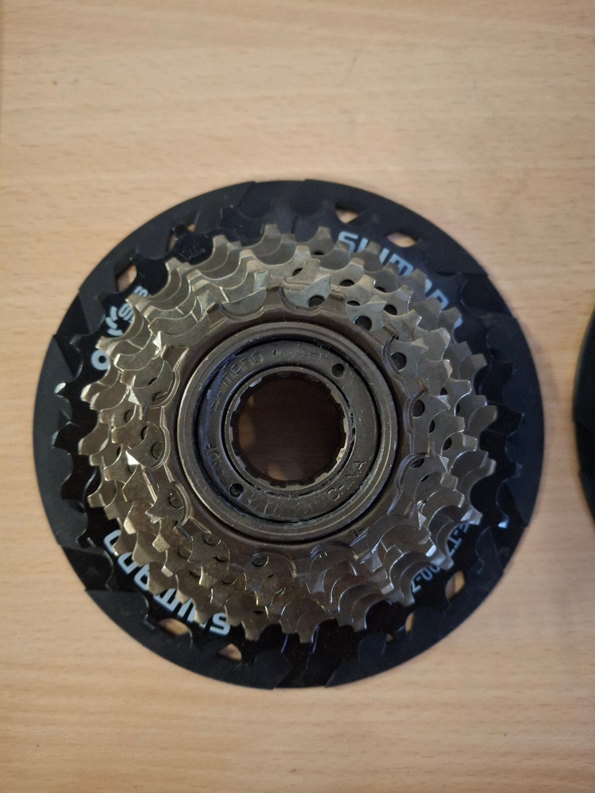 4 stuks Shimano MF-TZ500-7 fiets cassette 7-speed, Overige merken, Gebruikt, Ophalen of Verzenden, Nvt