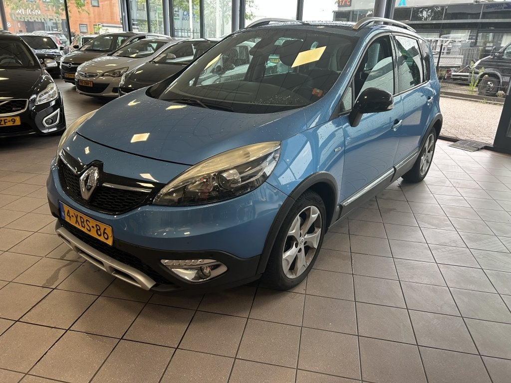 Renault Scénic Xmod 1.2 TCe Bose Pano NW APK bj 2014 !, Gebruikt, Automatische klimaatregeling, 4 cilinders, Blauw