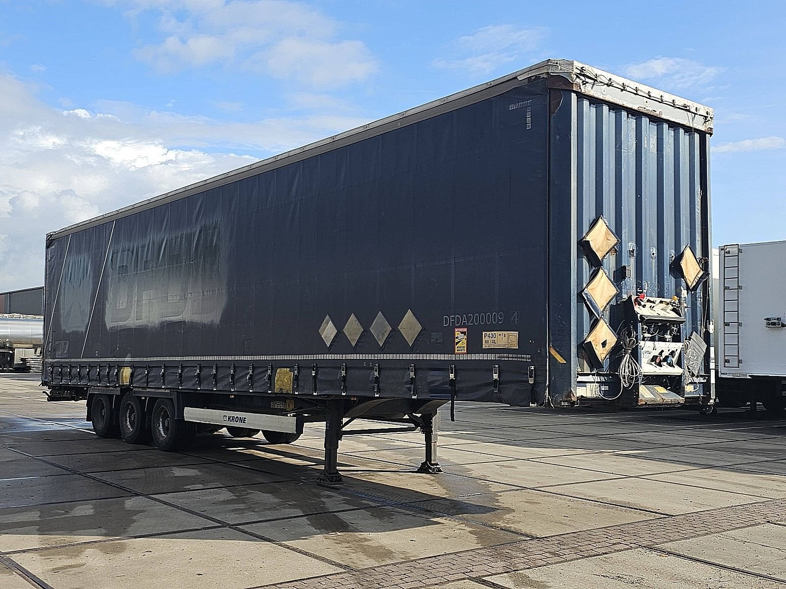 KRONE N/A drum brakes, Auto's, Overige kleuren, Origineel Nederlands, Bedrijf, Aanhangers en Opleggers