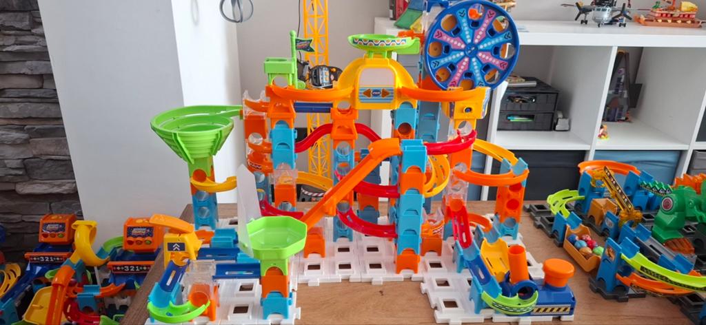 Vtech knikkerbanen, Kinderen en Baby's, Speelgoed | Bouwstenen, Zo goed als nieuw, Ophalen