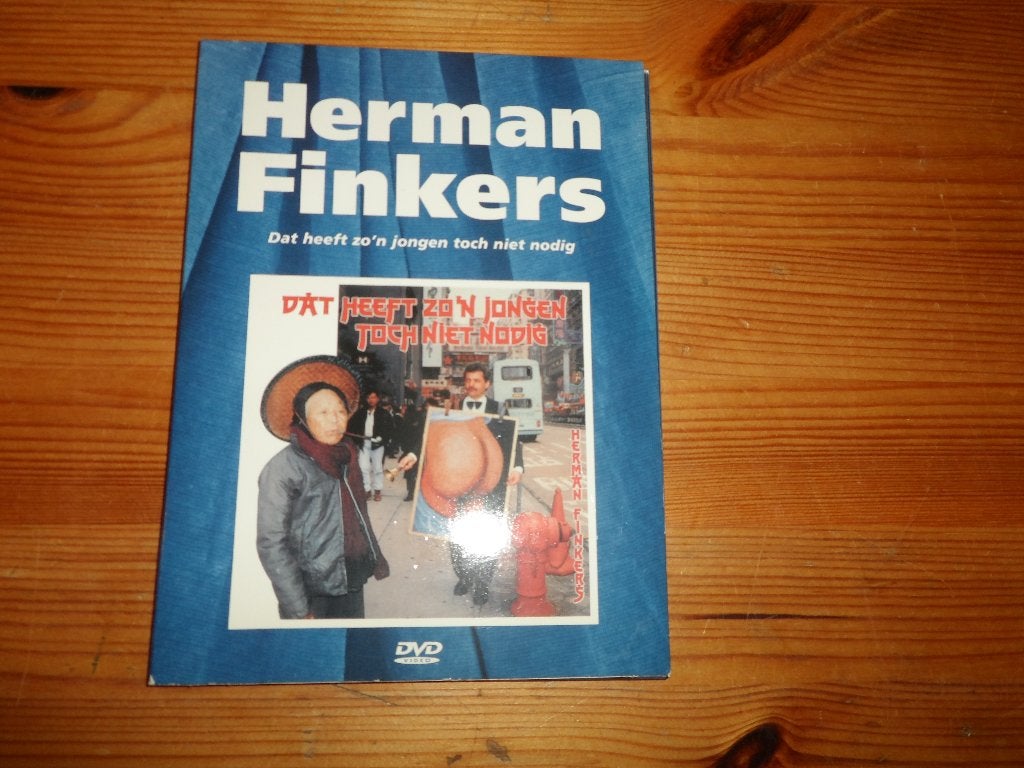 Herman finkers - dat heeft zo'n jongen toch niet nodig, Gebruikt, Alle leeftijden, Ophalen of Verzenden, Herman Finkers