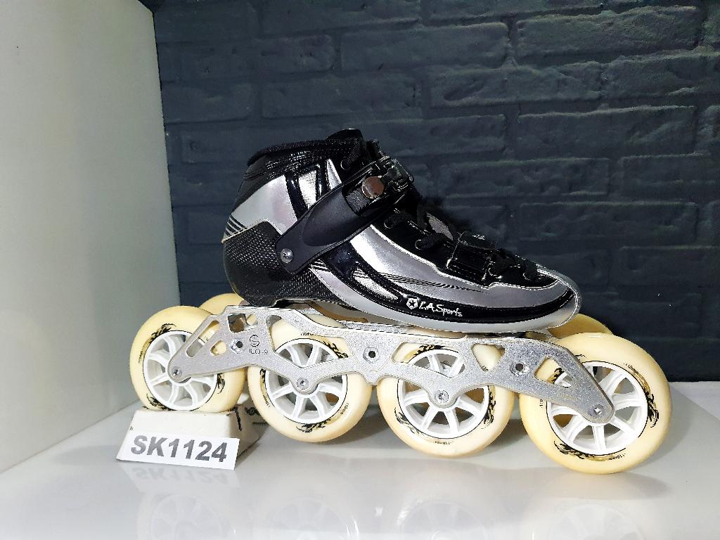 LA Sports Pro Skeelers Skates 4x110 110mm Wielen Maat 43, Overige merken, Verzenden, Nieuw, Kinderen