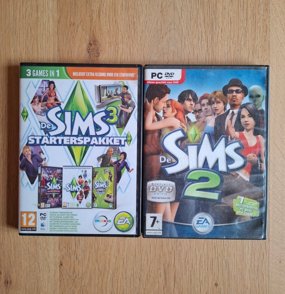 Sims pc spellen, Ophalen, Overige genres, 1 speler, Zo goed als nieuw