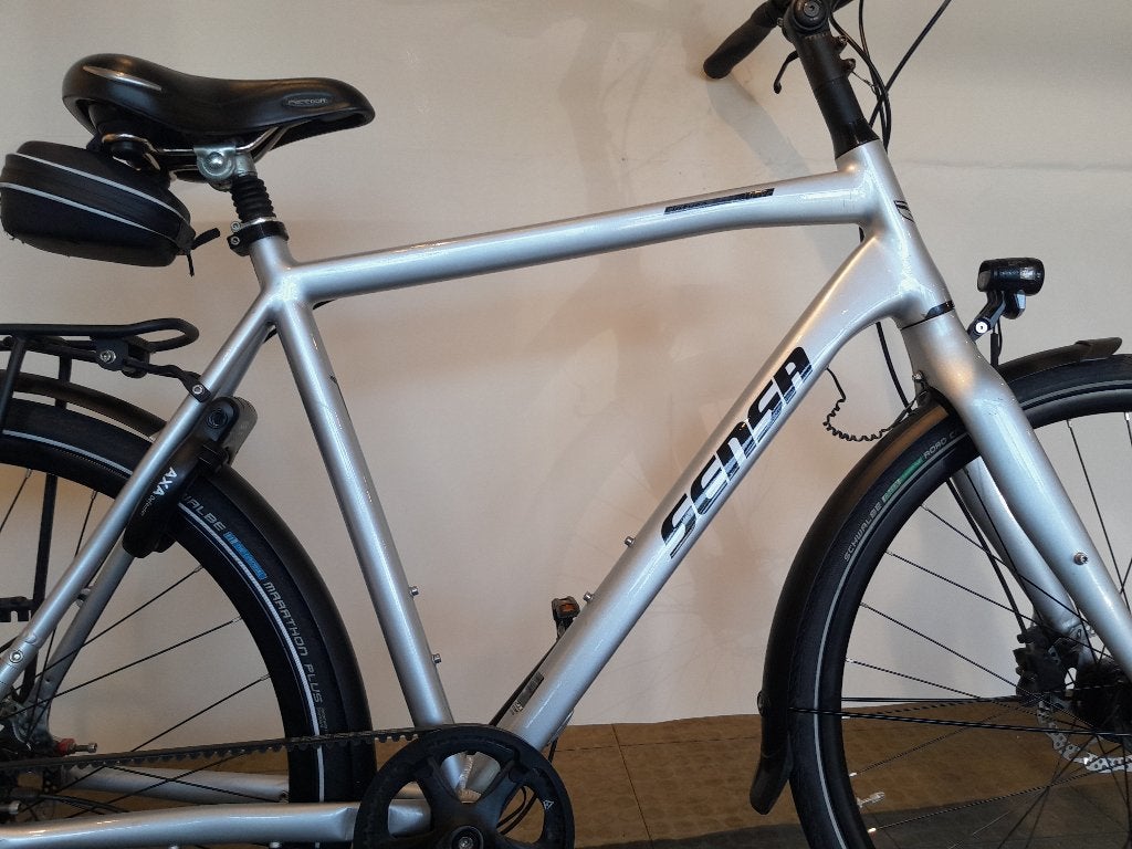 28 inch Sensa Sintura Belt Drive, 8 versn. , Alfine naaf., -, Versnellingen, Zo goed als nieuw, Schijfrem